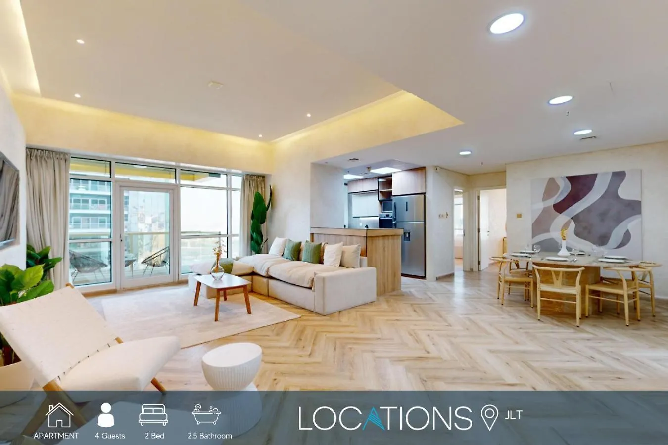 Lake City Tower - Upgraded Two Bedroom In Jlt دبي